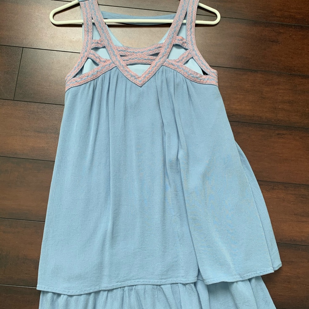 Beautiful flowy blue dress